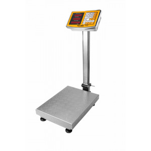 Cantar electronic pliabil Tolsen 100 kg, platan metalic, ecran LED, NM/ TL-35201, Argintiu