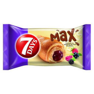 Croissant umplut cu crema de fructe de padure 7 Days Max, NM23335