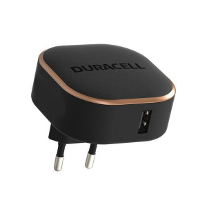 Incarcator Duracell USB-A 12W, Negru