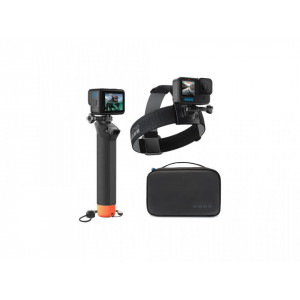 Kit accesorii GoPro Adventure Handler, head strap, clip mount, carcasa, NM/AKTES-003, Negru