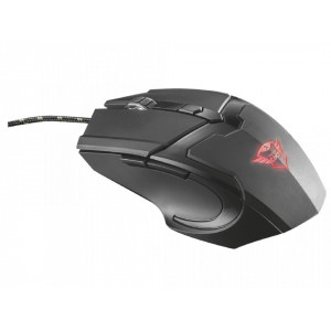 Mouse optic gaming Trust GXT 101 Gav, cu fir, 600-4800 dpi, NM/ 21044, Negru