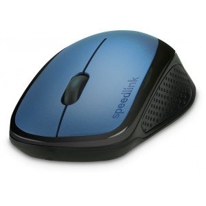Mouse optic wireless SpeedLink Kappa, 3 butoane, 1200 DPI, forma ergonomica, Albastru