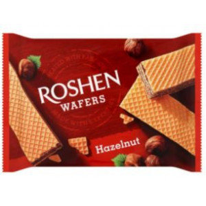 Napolitana cu crema de alune Roshen Wafers 72g, NM21918