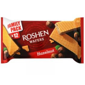 Napolitana cu umplutura de crema de alune Roshen 216g, NM21926