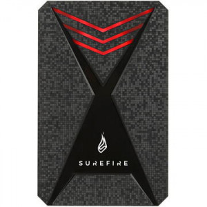 SSD extern gaming Verbatim Surefire GX3 1 TB, USB 3.2 Gen 1, NM/ 53684, Negru