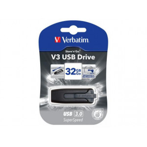 Stick memorie Verbatim Store 'n' Go V3 32GB, USB 3.0, Black
