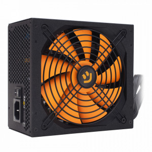 Sursa nJoy Legion 700, semi-modulara, 80+ Silver, ventilator 140 mm, NM/ PWPS-070ASBL-BU01B , Negru/Portocaliu