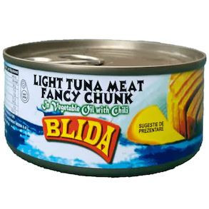 Ton intreg in ulei vegetal iute Blida 160g, NM26294