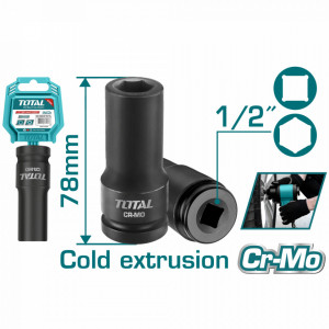 TOTAL - Cheie tubulara de impact - 10x78mm