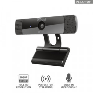 TRUST GXT 1160 VERO STREAMING FullHD WEBCAM w/microphone