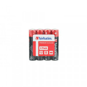 Verbatim ALKALINE BATTERY AAA 4PACK SHRINK