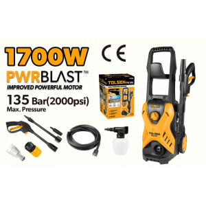 Aparat de spalat cu presiune, 135 bar, 1700 w, PwrBlastX
