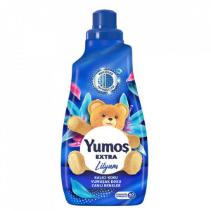 Balsam de rufe extra Yumos Lilyum/Crin , 60 spalari, 1.44 L, Albastru