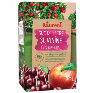 Bautura racoritoare Raureni de mere si visine 3L, NM26356