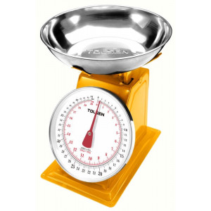 Cantar mecanic Tolsen 100g - 20Kg, NM/ TL-35199, Galben