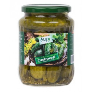 Castraveti in otet 6-9cm Alex Star 720ml, NM23080