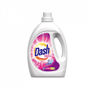 Detergent automat lichid Dash Color Frische, 40 spalari, 2.2 L, Alb
