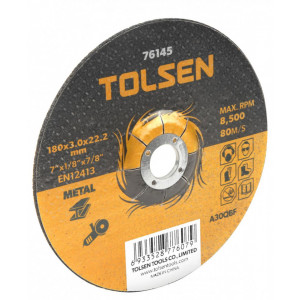 Disc de taiere cu centru coborat (metal) 115x3x22 mm