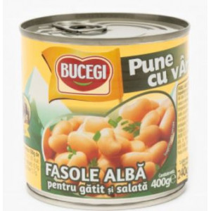 Fasole alba si salata Bucegi 400g, NM26729