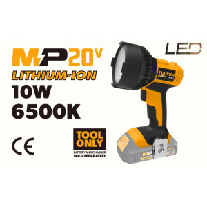 Lampa de lucru cu LED fara acumulator Li-ion, 10W, 6500K, MP