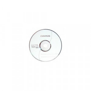 OMEGA CD-R 700MB PRINTABLE 52X SLIM CASE*10