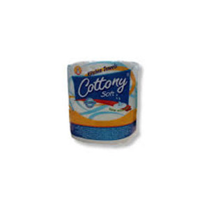 Prosop de bucatarie Cottony Soft Jumbo, 1 rola, 2 straturi, 155 foi, Alb