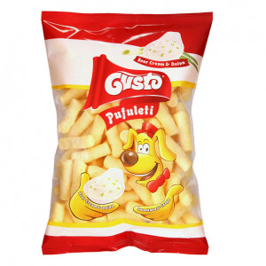 Pufuleti cu aroma de smantana si ceapa Gusto, NM25721