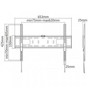 Reflecta PLANO Flat 70-6040 , 37-70 inch