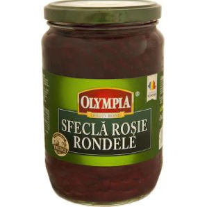 Salata de sfecla rosie taiata rondele Olympia 720g, NM22405