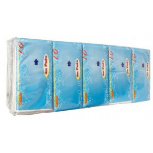 Servetele nazale parfumate Don Pedro, 2 straturi, 10 pachete, Alb