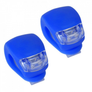 SET LICURICI SILICON LUMINA ALB + ROSU 4 FUNCTII