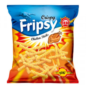Snack Fripsy cu aroma de pui 50g, NM25772
