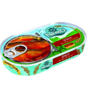 Sprot in sos de rosii Nemo 170g, NM23064
