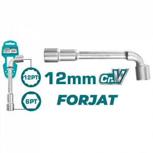 TOTAL - Cheie tubulara tip L - 12mm (INDUSTRIAL)