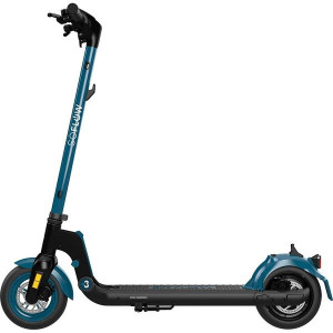 Trotineta electrica cu semnalizari SoFlow SO3 2nd Gen, 25km/h, 350W-700W, autonomie 30 km, NM/ 300.421.03, Albastru