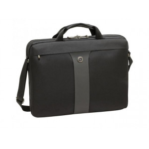 Wenger Legacy 17 inch Slimcase,Black/Gray