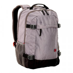 Wenger WaveLength 16 inch Laptop Backpack, Grey Print