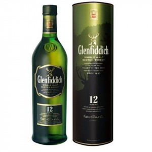 Whisky Glenfiddich 12 ani 1000ml, NM21143