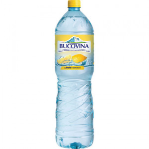 Apa plata Bucovina cu aroma de lamaie 1,5L, NM26424