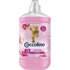 Balsam de rufe Coccolino Silk Lilly , 72 spalari, 1.8 L, Roz