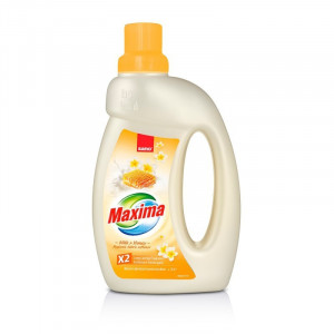 Balsam de rufe Sano Maxima Milk & Honey, Hygienic, 2L, 20 spalari, Galben