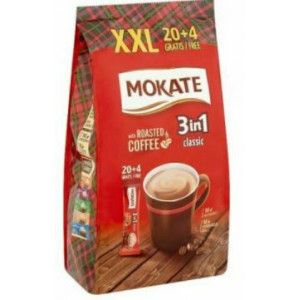 Cafea instant Mokate Classic 3 in 1 XXL, 24 x 17g, NM21356