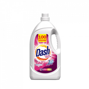 Detergent automat lichid Dash Color Frische, 100 spalari, 5 L, Alb