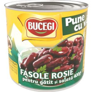 Fasole rosie si salata Bucegi 400g, NM26728