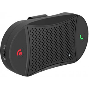 Kit hands free Bluetooth auto TNB, microfon încorporat, suport pentru parasolar, Negru