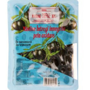 Masline negre intregi Defne 1Kg, NM23260