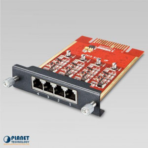 Planet 4-Port FXO module for IPX-2100 / IPX-2500