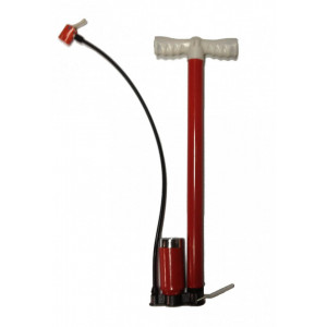 POMPA AUTO MANOMETRU - METAL + MANER ALB - 57*35CM