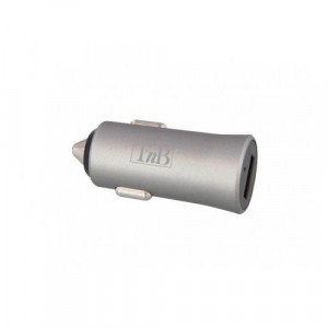TNB 2.4A Cigar lighter charger - 1 USB port - Silver