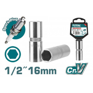 TOTAL - Cheie de bujii - 16mm (INDUSTRIAL)